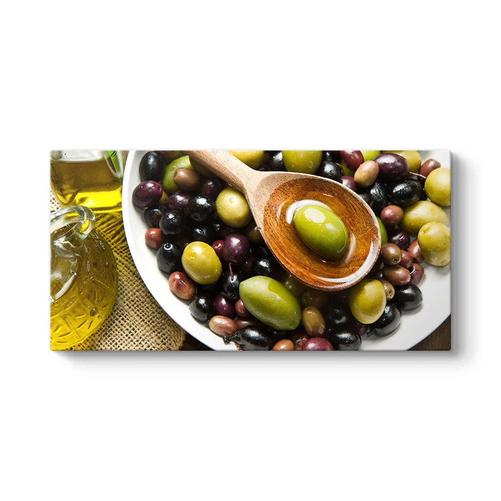 Naturel Zeytinler Tablosu - Model 5